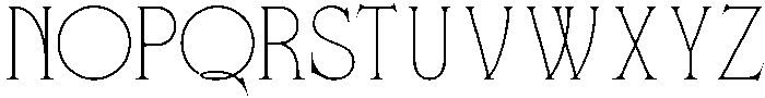 FONCA Regular otf (400) Font UPPERCASE
