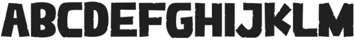 FOREJUMP Regular otf (400) Font UPPERCASE