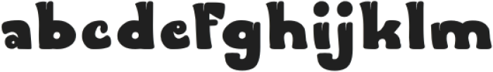 FOREST THING otf (100) Font LOWERCASE