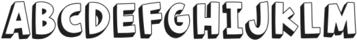 FOREVER YOUNG BLACK Regular otf (900) Font UPPERCASE