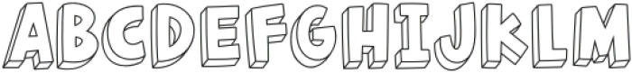 FOREVER YOUNG Regular otf (400) Font UPPERCASE