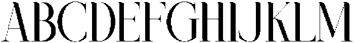 FORMA Regular otf (400) Font UPPERCASE