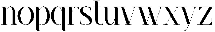 FORMA Regular otf (400) Font LOWERCASE