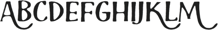 FORTUNE Regular otf (400) Font UPPERCASE