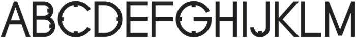 Focus otf (400) Font UPPERCASE