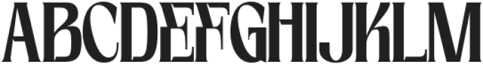 Foga Regular otf (400) Font UPPERCASE