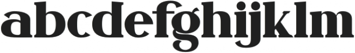Fogie-Bold otf (700) Font LOWERCASE
