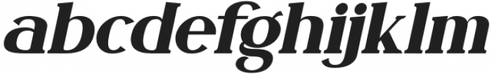 Fogie Medium Italic otf (500) Font LOWERCASE