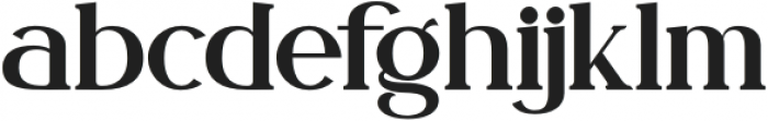 Fogie-Regular otf (400) Font LOWERCASE
