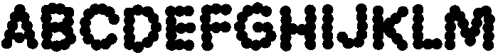 Fogus Round Regular otf (400) Font UPPERCASE
