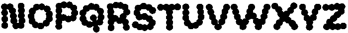 Fogus Round Regular otf (400) Font UPPERCASE