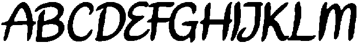 Fohe ttf (400) Font UPPERCASE