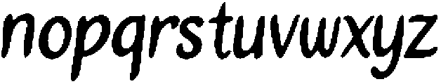 Fohe ttf (400) Font LOWERCASE