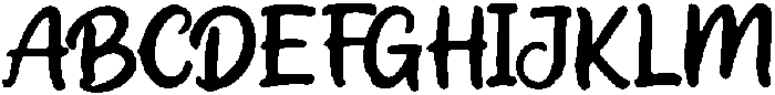 Fohomi ttf (400) Font UPPERCASE