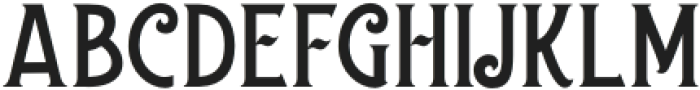 Fokers-Regular otf (400) Font UPPERCASE