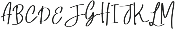 Fokties Signature Regular otf (400) Font UPPERCASE