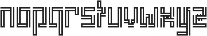Fold ttf (400) Font LOWERCASE