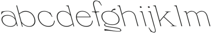 Folder Negative Italic otf (400) Font LOWERCASE