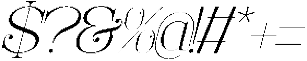 Foliathe Italic otf (400) Font OTHER CHARS