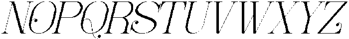 Foliathe Italic otf (400) Font UPPERCASE