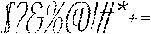 Folime Disco Italic otf (400) Font OTHER CHARS