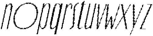 Folime Disco Italic otf (400) Font LOWERCASE