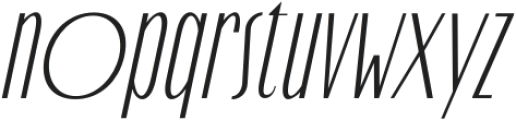 Folime Italic otf (400) Font LOWERCASE