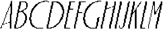 Folime Pixel Regular otf (400) Font UPPERCASE
