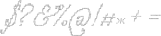 Folk Club Eight Regular otf (400) Font OTHER CHARS