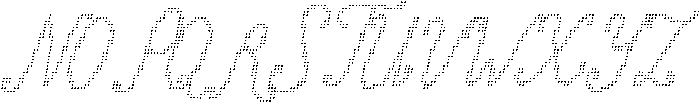 Folk Club Eight Regular otf (400) Font UPPERCASE