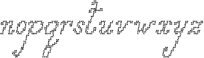Folk Club Ten Regular otf (400) Font LOWERCASE