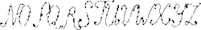 Folk Club Thirteen Regular otf (400) Font UPPERCASE