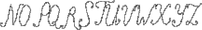 Folk Club Three Regular otf (400) Font UPPERCASE