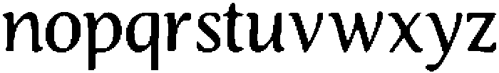 FolkiesDisplay-Regular otf (400) Font LOWERCASE