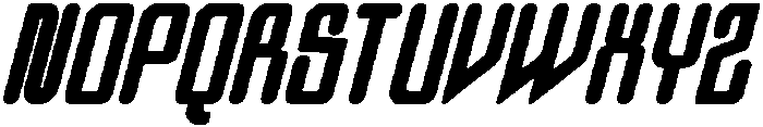 Following Harmony Bold Italic otf (700) Font UPPERCASE