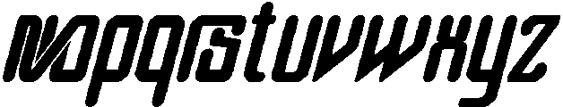Following Harmony Bold Italic otf (700) Font LOWERCASE