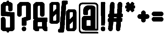 Following Harmony Bold otf (700) Font OTHER CHARS