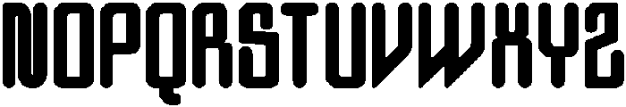 Following Harmony Bold otf (700) Font UPPERCASE
