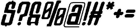 Following Harmony Italic otf (400) Font OTHER CHARS