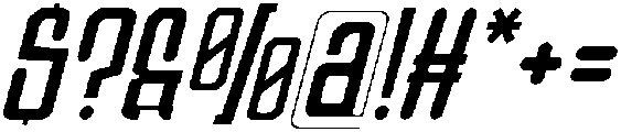 Following Harmony Light Italic otf (300) Font OTHER CHARS
