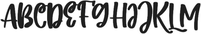 Font 147 otf (400) Font UPPERCASE