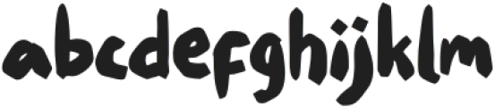 Font 3 Regular otf (400) Font LOWERCASE