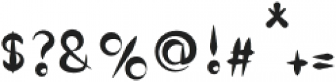 Font 66 Regular otf (400) Font OTHER CHARS