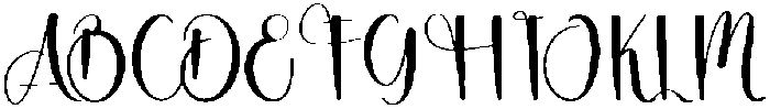 Font Handmade Regular otf (400) Font UPPERCASE