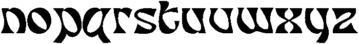 Font Regular otf (400) Font LOWERCASE