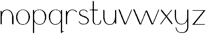 Font2 Regular otf (400) Font LOWERCASE