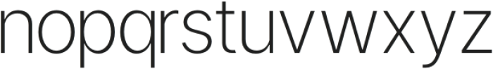 Fontagiou Extra Light otf (200) Font LOWERCASE