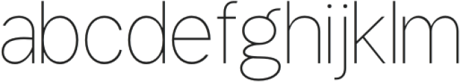 Fontagiou Thin otf (100) Font LOWERCASE