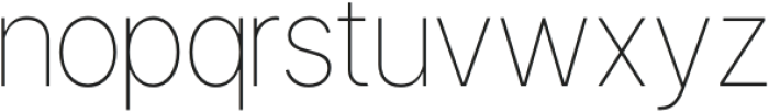 Fontagiou Thin otf (100) Font LOWERCASE