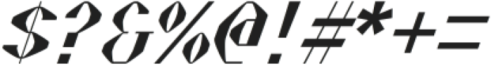 Fontany Italic otf (400) Font OTHER CHARS